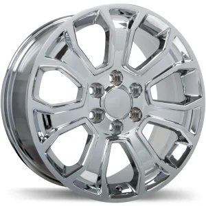 Replika – R204 – Chrome – 20″x9″ 24mm – Summer Wheels – R204-2090-83CN+24C781